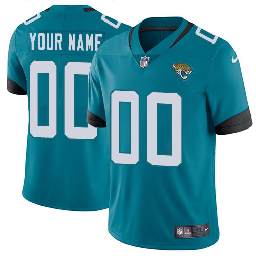 Men's Teal Jacksonville Jaguars ACTIVE PLAYER Custom Vapor Untouchable Limited Stitched NFL Jersey